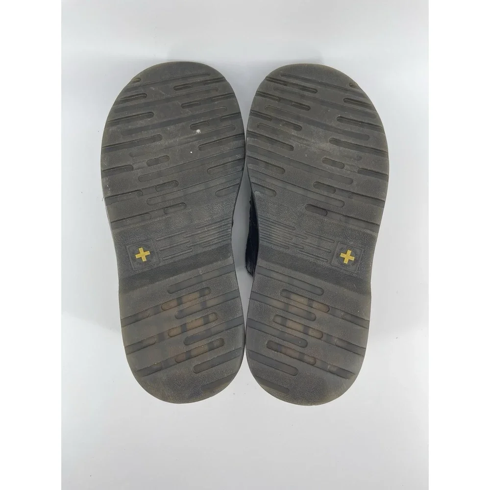 VTG Dr. Martens Neil‎ Slip On Shoes Men US 8 Black Leather Comfort Casual